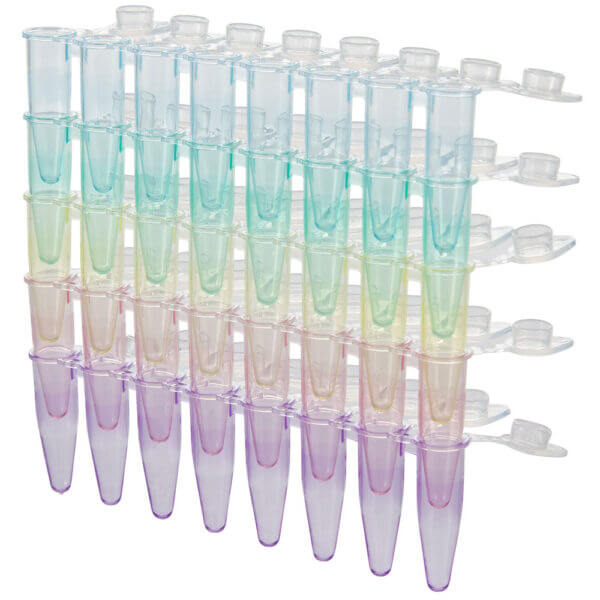 DiamondLink 0.2mL 8-Strip Tubes, with