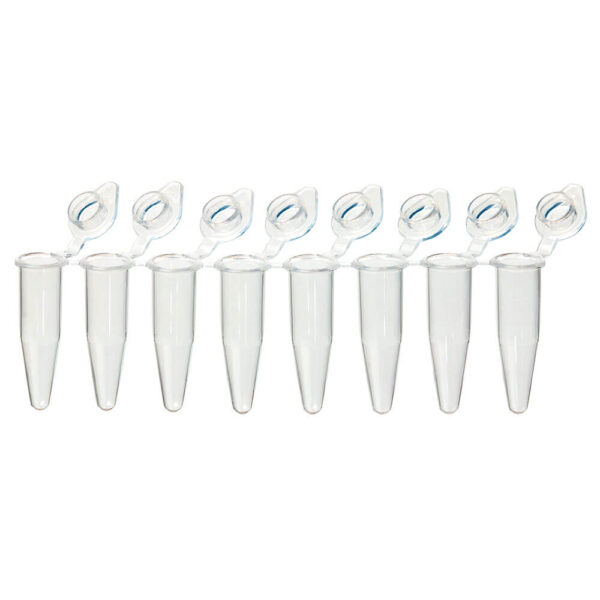 QuickSnap PCR 8-Strip tubes, 0.2mL, PP, natural