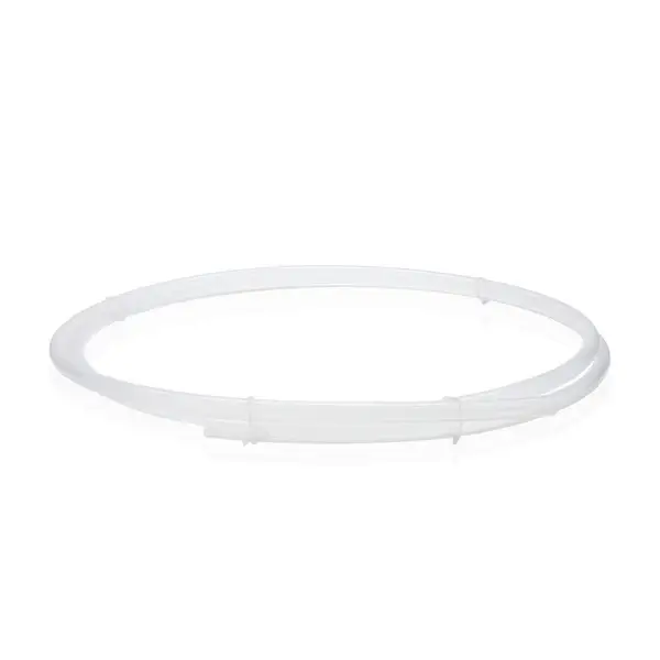 EZLabpure™ Peroxide cured silicone transparent Tubing 6 mm (15/64") ID X 10 mm (25/64") OD, 100 ft