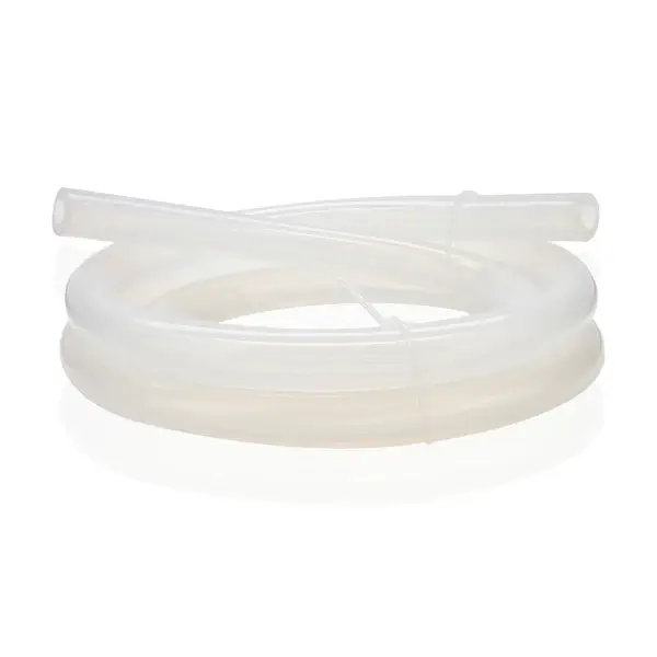 EZBio®pure Platinum cured silicone Transparent Tubing 10 mm (25/64") ID X14 mm (35/64") OD, 50 ft