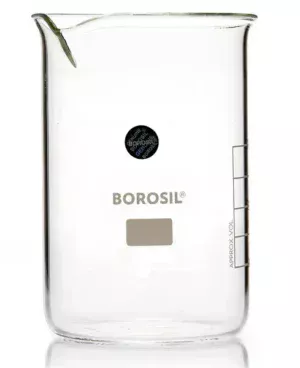 Borosil® Tall Form Beaker with Spout 50 mL, 40/CS
