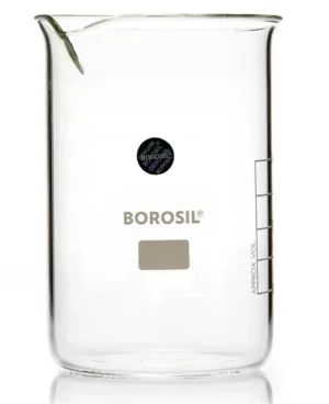 Borosil® Beaker Griffin Tall Form with Spout, 1 L (1,000 mL), 20/CS