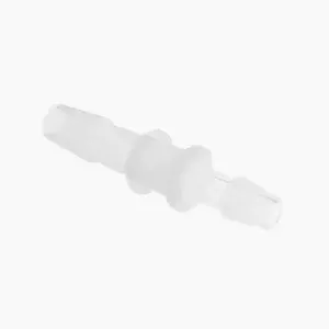 Eldon James Reducer 1/4" x 3/16" Natural Kynar (PVDF), 100/PK