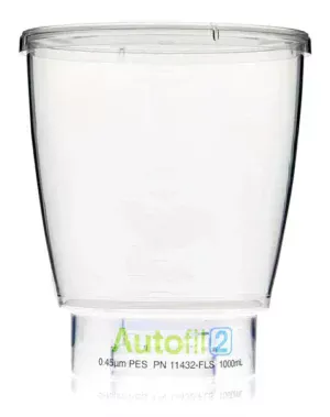 Autofil® 2 Sterile Disposable Vacuum Bottle Top Filters with 0.1 µm PES Membrane for Mycoplasma Removal, 1000 mL, 12/CS