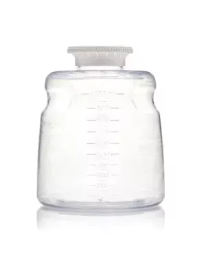 Autofil® Sterile Polystyrene Media Storage Bottles with SECUREgrasp GL45 Cap, 1000 mL, 24/CS