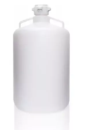EZLabpure™ 50 L Round Carboy, PP, Foxx 83B VersaCap, 1/EA
