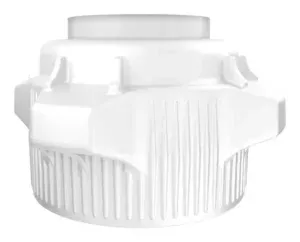 EZBio Silicone Cap System, VersaCap 83B, Open Cap w/ Closed Adapter, 1/EA