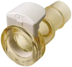 CPC® MPX Connector, 1/2" Hose Barb Non Valved Coupling Body, PS- MPX17839, 5/PK
