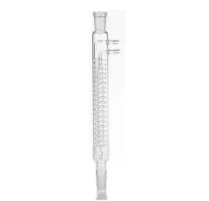 Borosil® Graham Condenser Coiled Distillate type with Drip Tip and Interchangeable Inner/Outer Joint 24/29, Jacket 500 mm, 5/CS