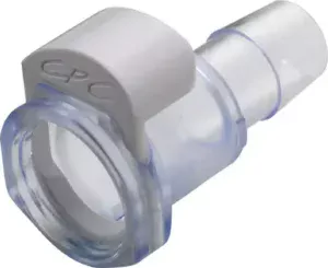 CPC® MPX Connector,  1/2" Hose Barb Non Valved Coupling Body, PC- MPX17803, 5/PK