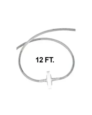 Vactrap™ 2 Tubing Extension 12 feet (12'), with 0.2 µm PTFE Inline Vent Filter, 1/EA