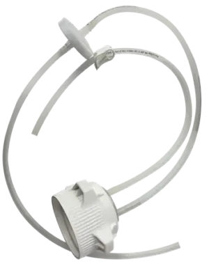 Vactrap™ 2 Cap Assembly, 83B VersaCap, PP, TPE Tubing, for Single Bottle Setup Assembly