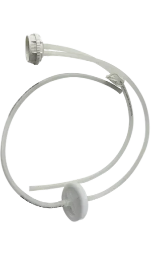 Vactrap™ G, 2L, Glass Bottles,Versacap® GL45, 1/4" ID Tubing, 50mm 0.2μm PTFE EZflow Vent Filter, Cap Assembly