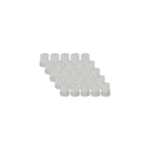 EZwaste® HPLC Solvent Waste System, Replacement Fittings, Plugs for Carbon Filter Port, Black Plug, 1/4 Inch MNPT Thread, 25/PK