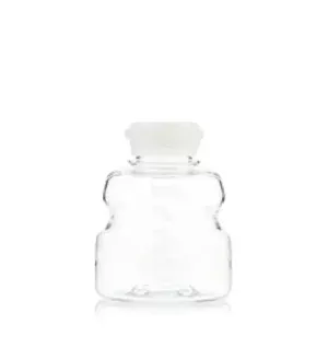 EZBiopure Titanium Round Bottle, PETG, 500mL, GL45 Neck with Cap, Sterile, 24/CS