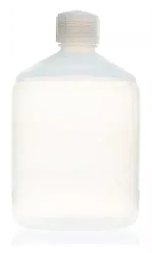 EZBio® Pure PFA Bottle, 2 L (2,000 mL) Low Temperature Resistant, Autoclavable ultraclean Bottle with GL45 (45 mm) Cap, 1/EA