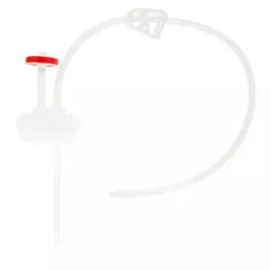 EZBio®pure Titanium Round SU 250mL Cap Assembly w/ EZBio® Tubing, Plug and GL45 VersaCap®, 20/CS