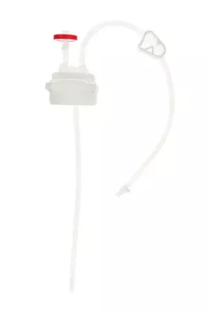 EZBio® Flask Cap Assembly 2L VersaCap® 53B, PC,  EZBio Tubing  w/ Plug and Vented w/ Diptube