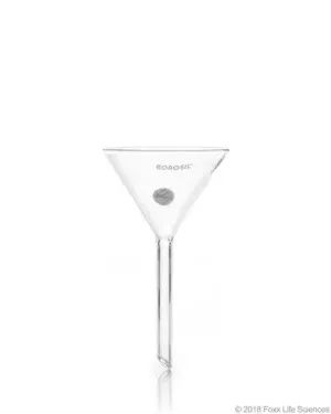 Borosil® Funnels with 60° Angle Bowls and 100 mm Stems, 2X-Extra Large (XXL), 40/CS