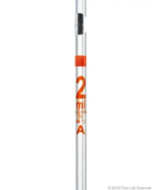 Borosil® Volumetric Pipette Class A, 2 mL, Batch Certificate, 10/CS