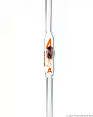 Borosil® Pipettes, Volumetric, Class A, 4 mL, Individual Cert, 10/CS