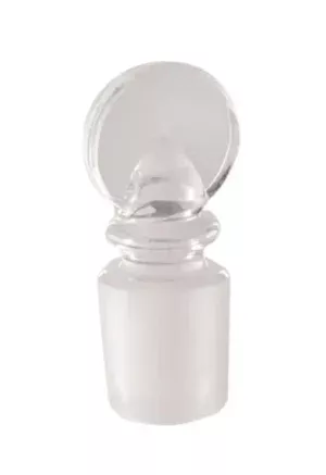 Borosil® Solid Penny Head Glass Stopper with Interchangeable Ground Joint 19/26, 20/CS