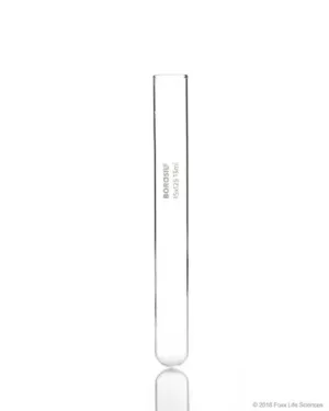 Borosil® Reusable Test Tubes with Plain End, 15 mL, 15 mm x 150 mm (OD x H), 400/CS