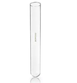 Borosil® Reusable Test Tubes with Plain End, 27 mL, 18 mm x 150 mm (OD x H), 400/CS