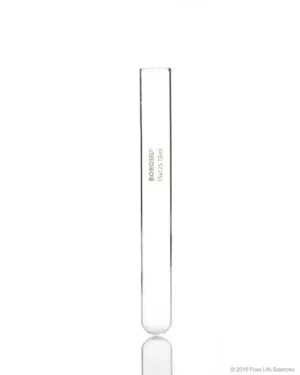 Borosil® Reusable Test Tubes with Plain End, 20 mL, 16 mm x 150 mm (OD x H), 400/CS