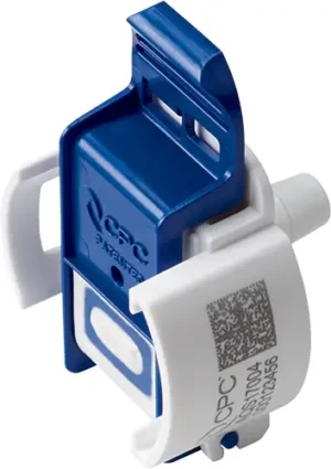 CPC® AseptiQuik S Connector,  1/4" Hose Barb Genderless, PC, AQS17004, 5/PK