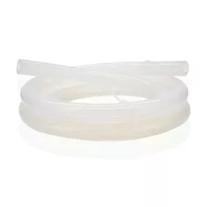 EZBio®pure Platinum cured silicone Transparent Tubing 12.7 mm (1/2") ID X 22.22mm (7/8") OD , 50 ft