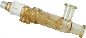 SteamThru 1/2" Hose Barb x 3/4" x 3/4" Sanitary SIP Connector, PS - STC2020000, 25/PK