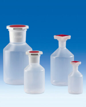 Reagent Bottle, PP, NS 14/23 stopper, 100mL, pack of 20
