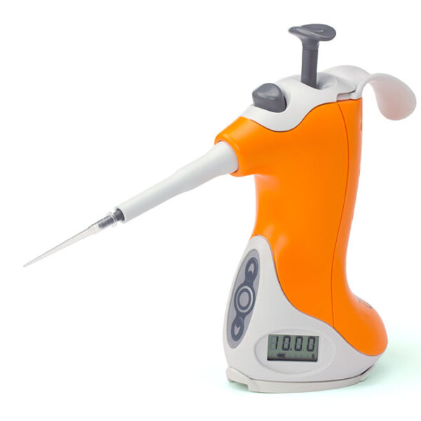 1-10µL Pipette, Ovation, Quick-Set (QS), Orange