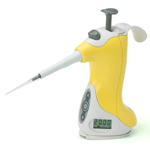 2-20µL Pipette, Ovation, Quick-Set (QS), Yellow