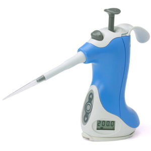 20-200µL Pipette, Ovation, Quick-Set (QS), Blue
