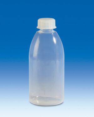 Bottle, PFA, wide mouth, PFA cap, 1000mL, each