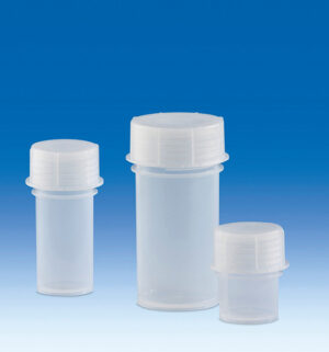 Sample Container, PP, screw cap, 180mL, pack of 10