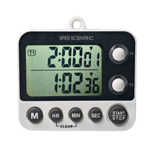 2 Channel Count Up/Down Timer with Audible & Visual Alarm