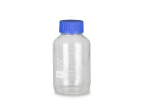 Bottle 2L Glass, w cap unmachined (w/o filter, connection hose, blind plug)