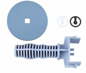 Set of diaphragms and valves for BVC Pro and Control