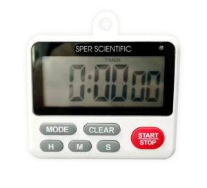 24H Count Up/Down Timer with Clock, Audible & Visual Alarm
