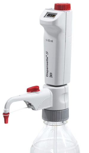 Dispensette S digital, w/ recirculation valve 0.1-1mL