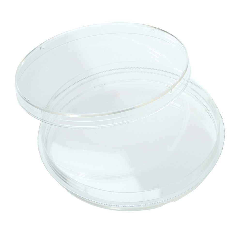 100mm x 15mm Tissue Culture Treated Dish w/Grip Ring, Sterile