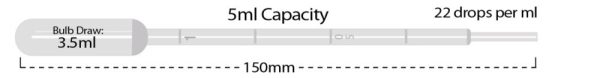 0.1mL qPCR 8-Strip (With SEPARATE Optical Strip Caps), WHITE 120/pk