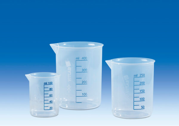 Griffin Beaker, PP, molded/printed, 500mL, pack of 6