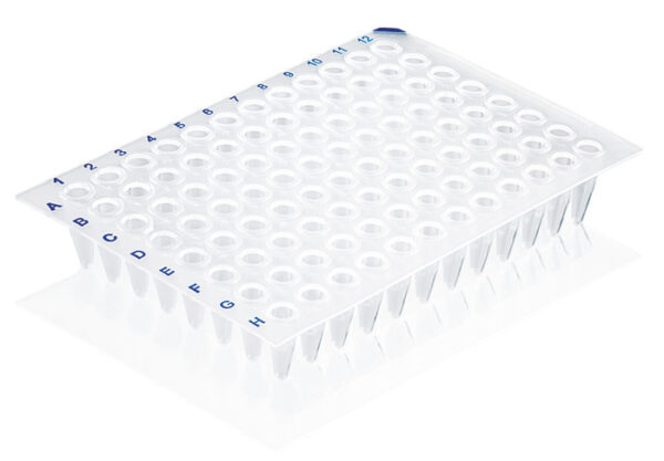 96-well PCR plate semi-skirted Low Profile clear 50 plates