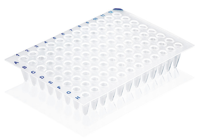 96-well PCR plate semi-sk rais Low Profile clear 50 plates