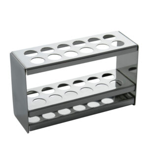 Test tube rack for 24 tubes, each