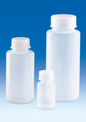 Bottle, LDPE, GL45 cap, 250mL, pack of 12